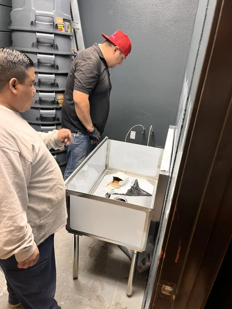 Commercial plumbing and sink installation in Park City