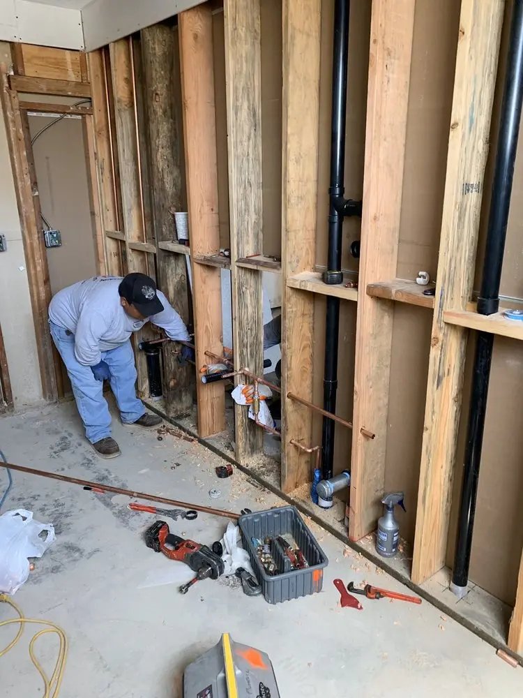 Commercial rough-in plumbing for Water Heater Replacement in Park City